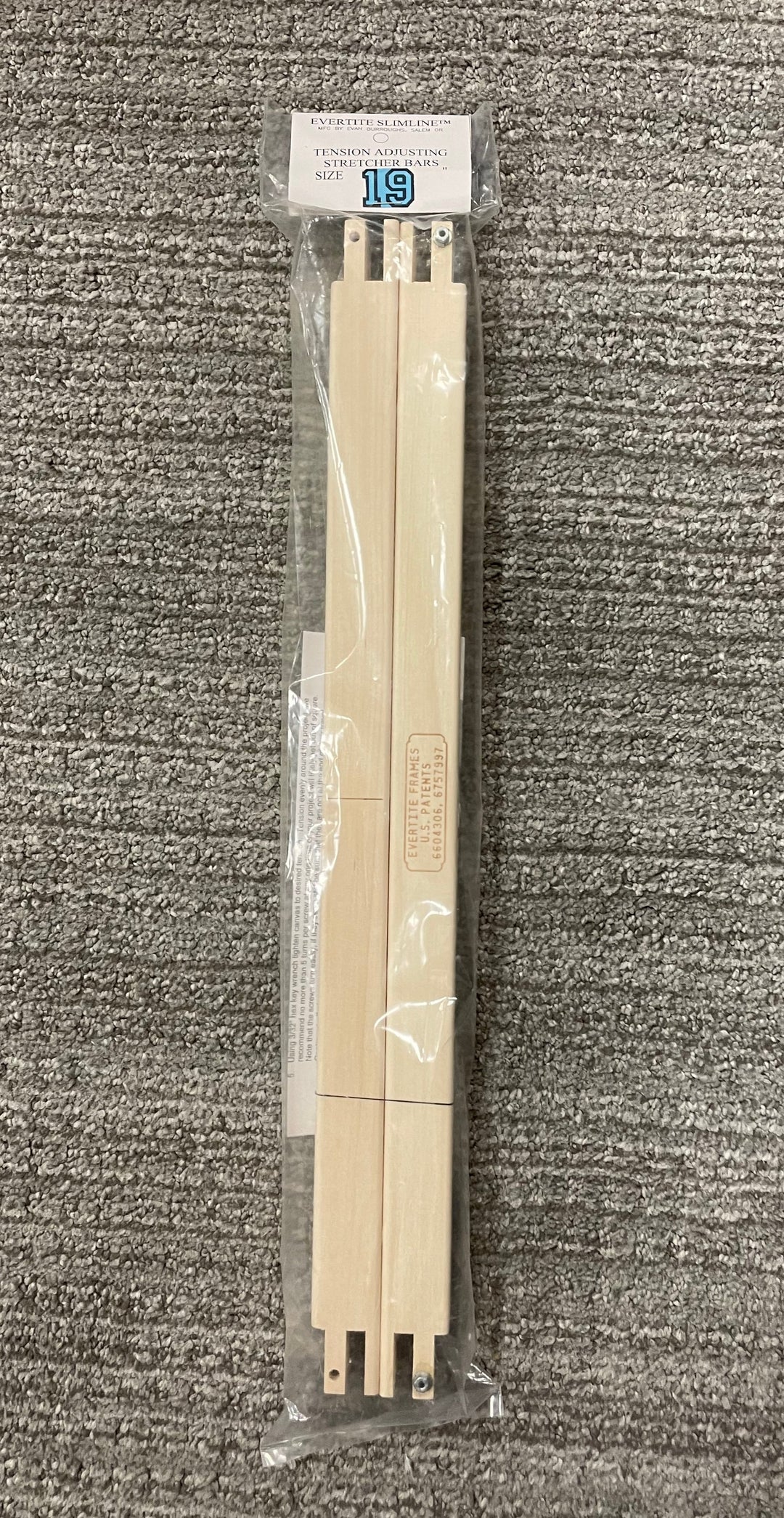 Evertite 19in Stretcher Bars