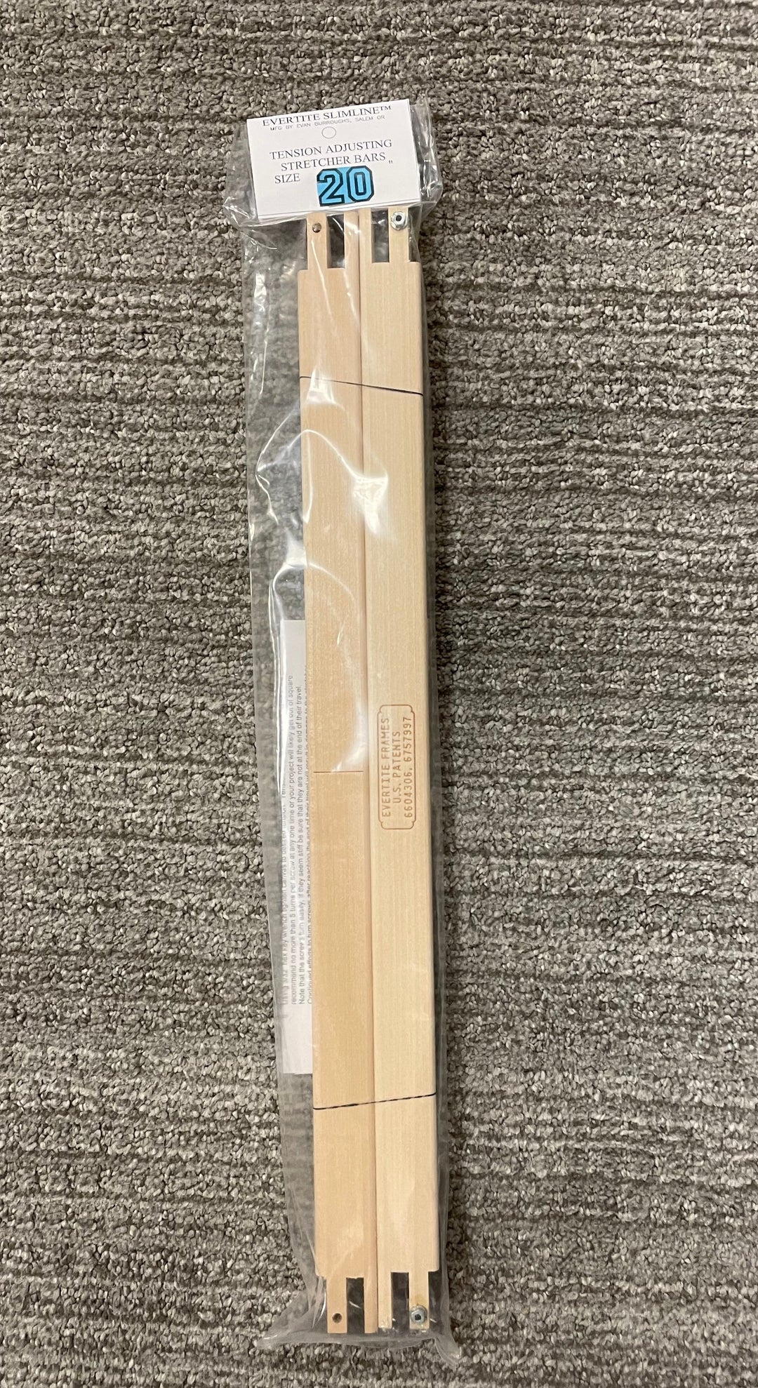 Evertite 20in Stretcher Bars