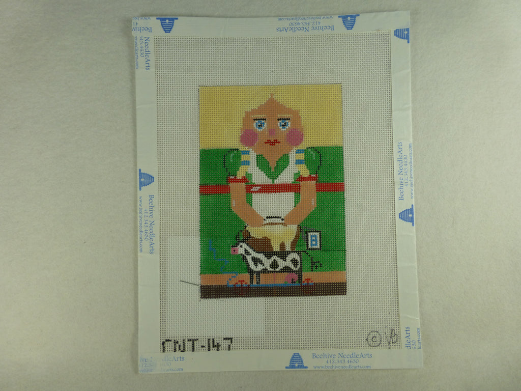 Julia's Needleworks CNT147 Maids Milking