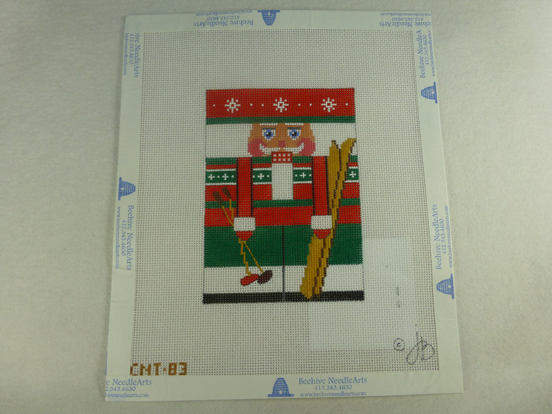 Julia's Needleworks CNT83 Skier Santa