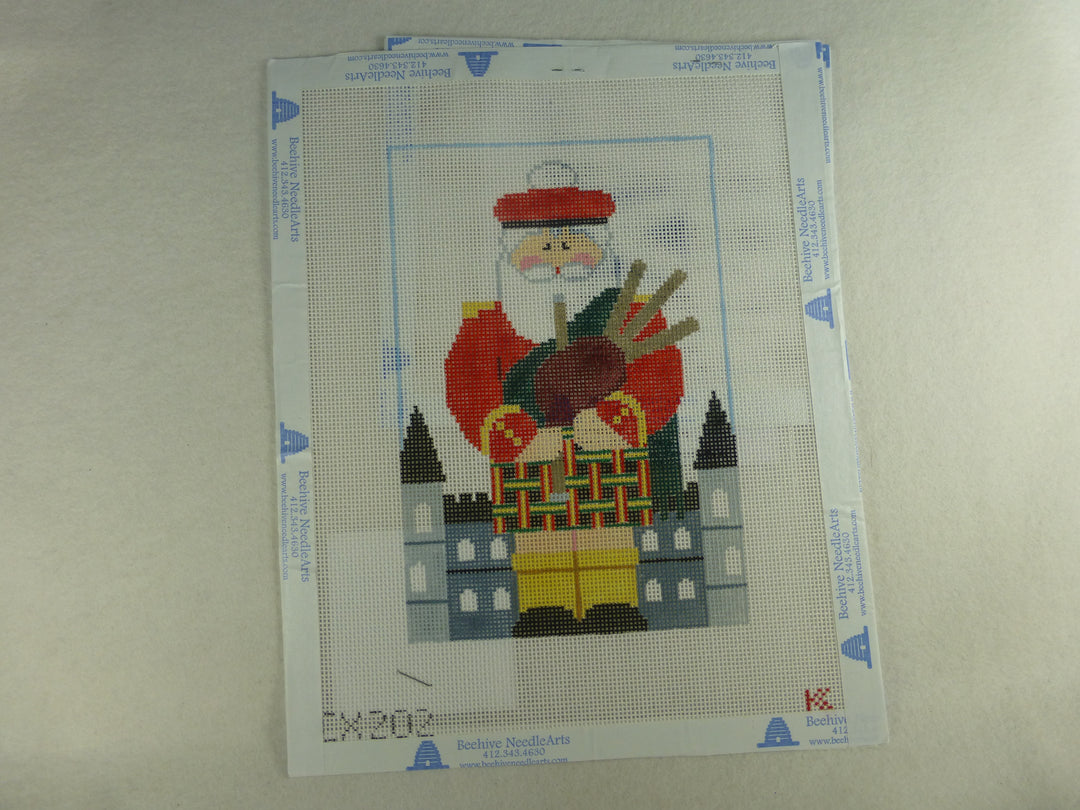 Kathy Schenkel CX202 Scottish Bagpiper Santa