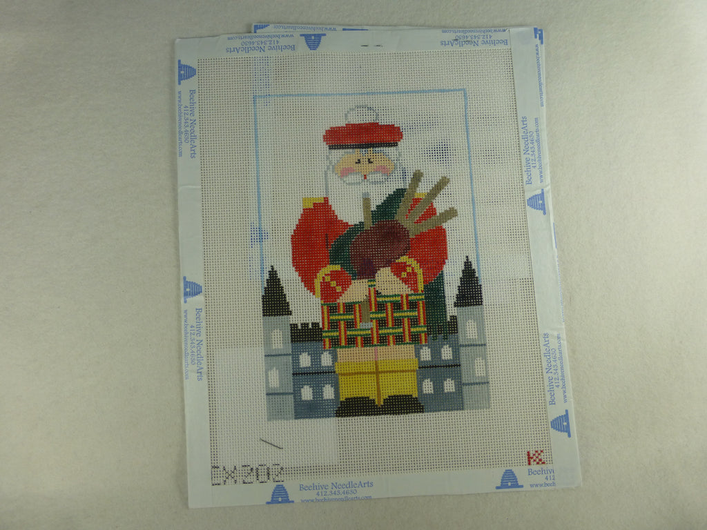 Kathy Schenkel CX202 Scottish Bagpiper Santa