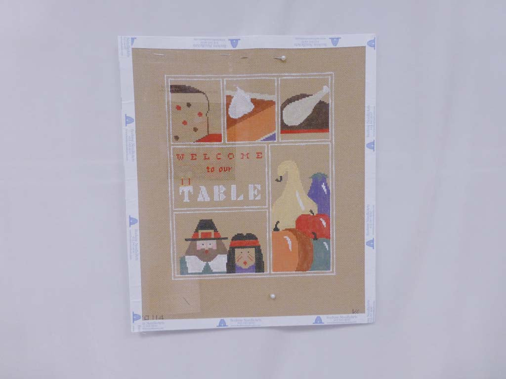 *SALE Kathy Schenkel Designs SA114 Thanksgiving Sampler
