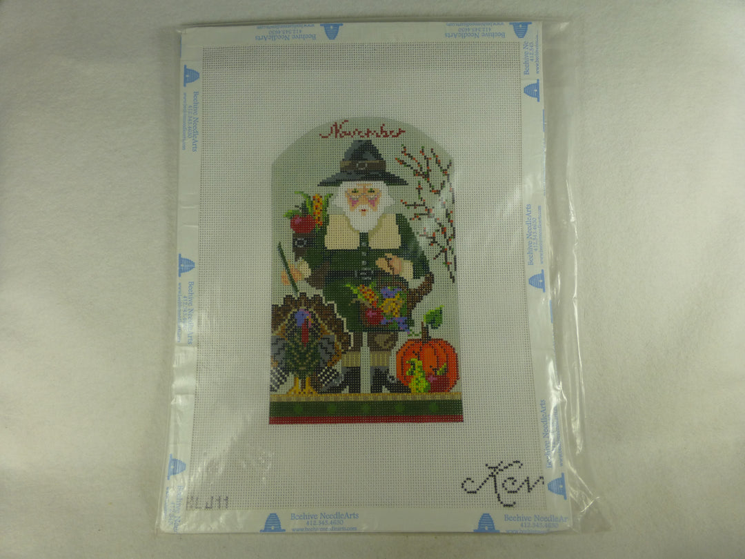* Kelly Clark Studio Thanksgiving Santa KLJ 11