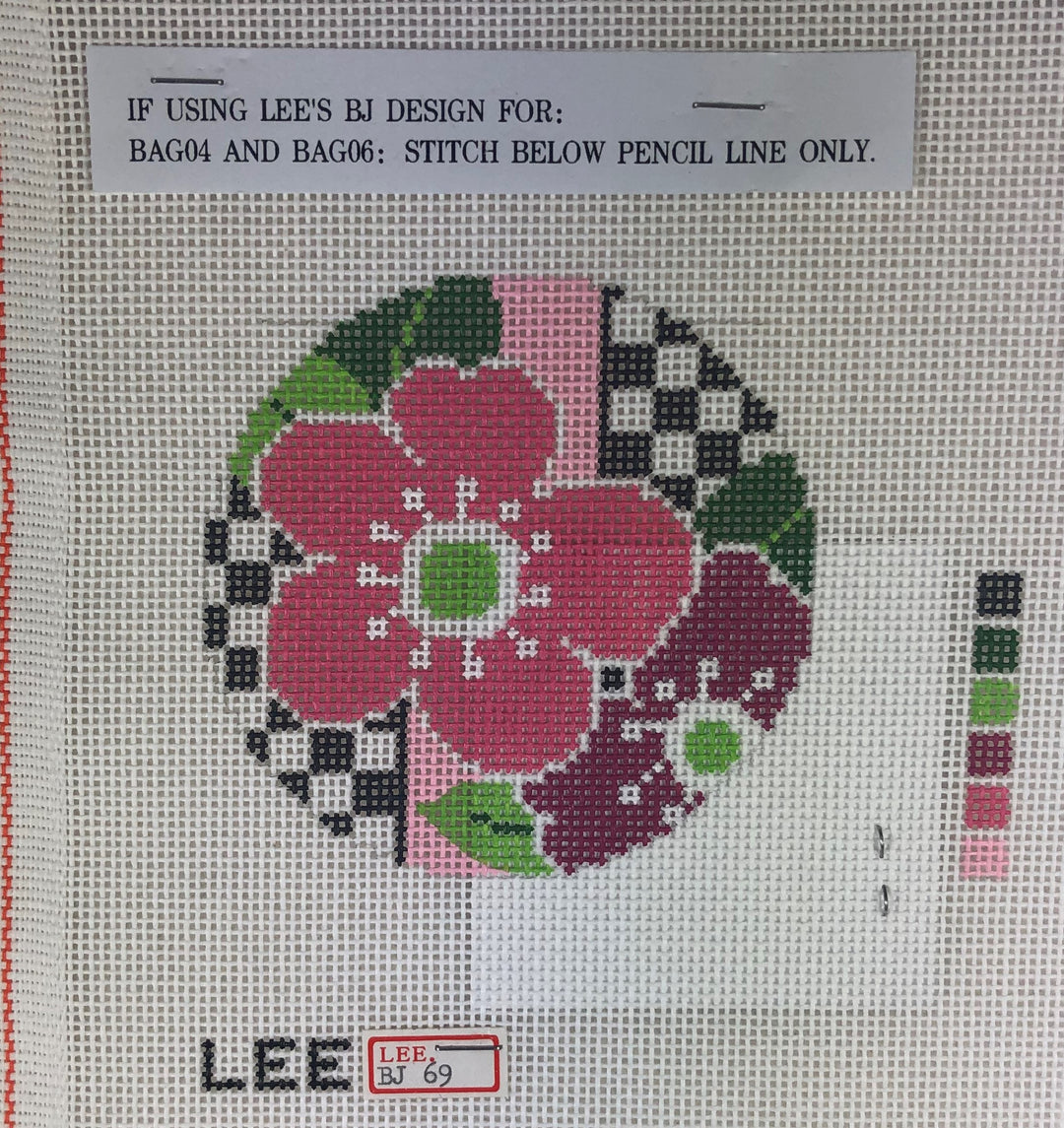 Lee's Needle Arts BJ 69 Pink Floral