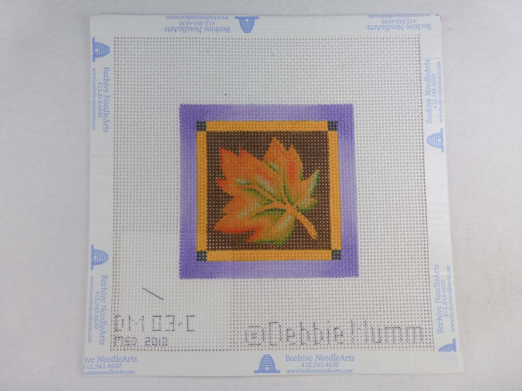* SALE- Melissa Shirley Designs DM03C Leaf Coaster