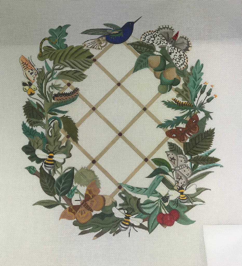 Melissa Shirley 2166 Hummingbird Wreath