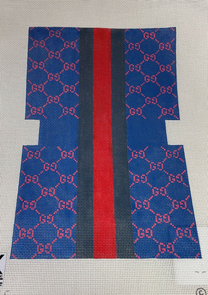 * Kimberly Ann MB-24C G and Stripes Royal Blue/ Pink