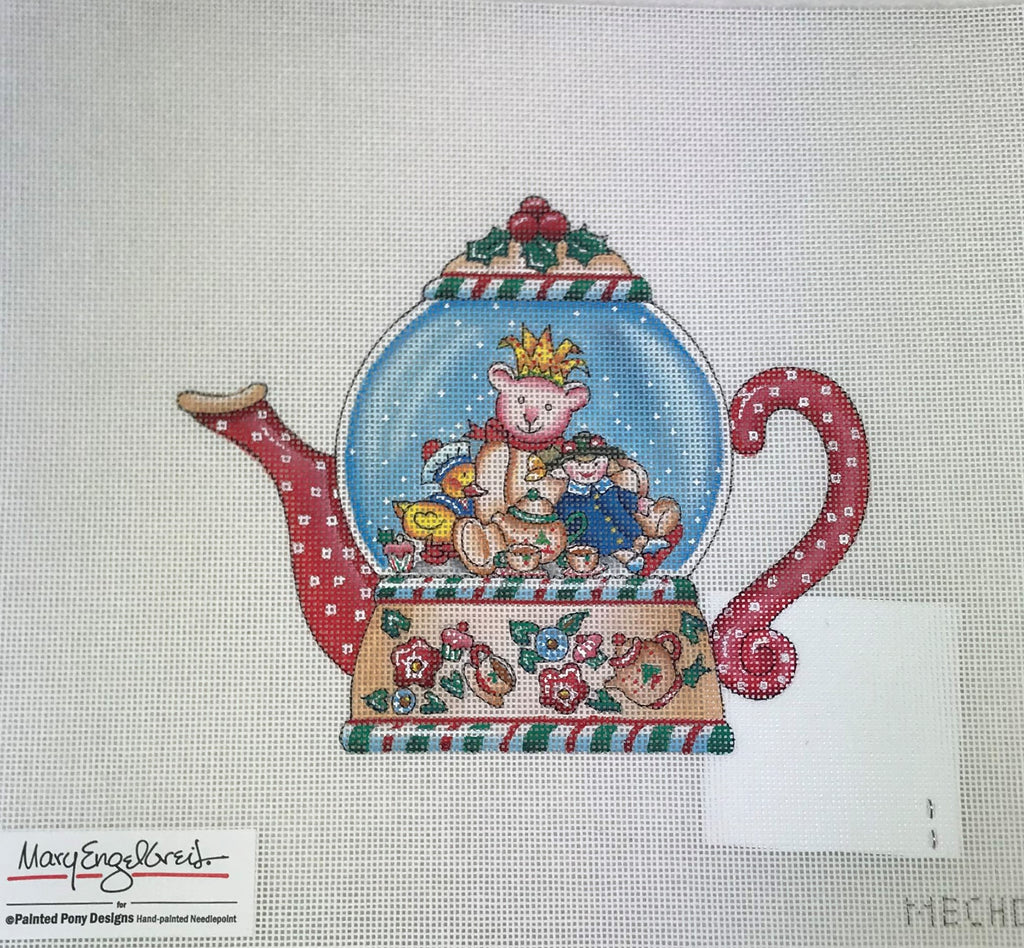 Painted Pony Designs 251 ME CH08 Teapot Mary Engelbert