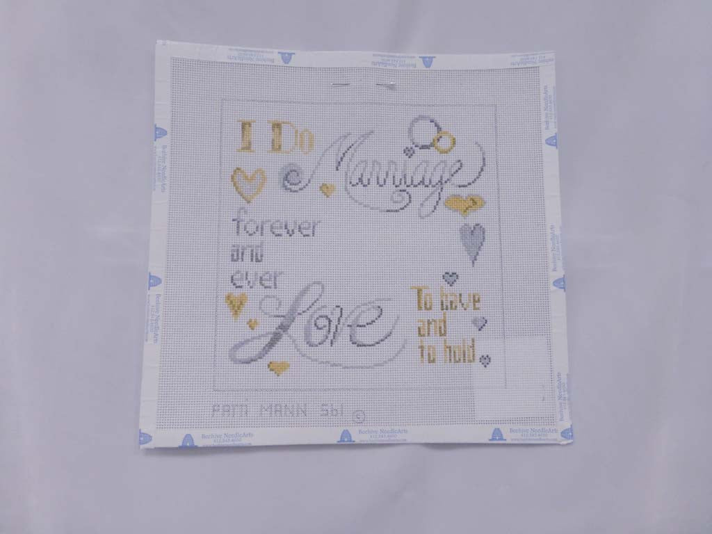 *SALE Patti Mann 0561WD5 Marriage Pillow