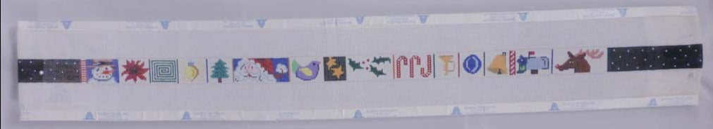 * Patti Mann Designs 2884-BLT Christmas Patchwork Belt