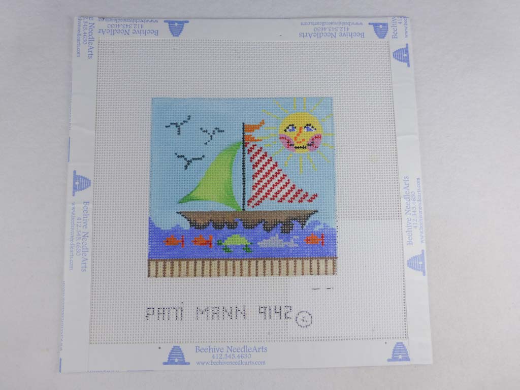 *SALE Patti Mann Designs 9142 Mini Sailboat