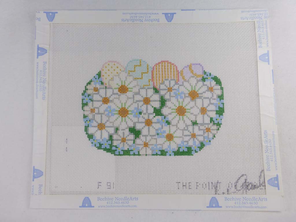 * SALE Point of it All F-91 Easter Flower Basket