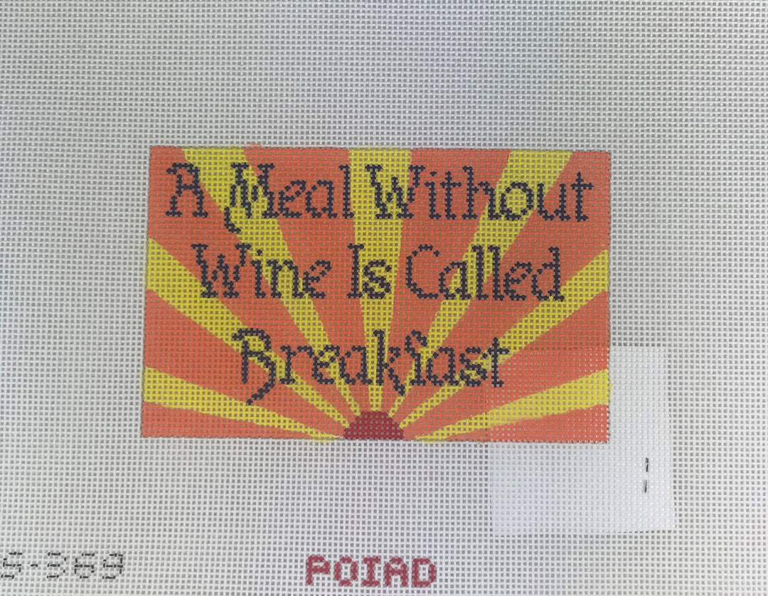 * Point of it All S-396 Meal without Wine