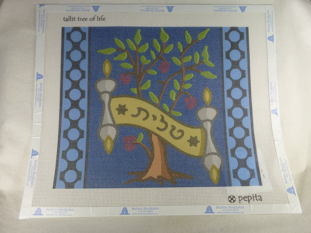 *SALE Pepita Creations Tree of Life Tallit