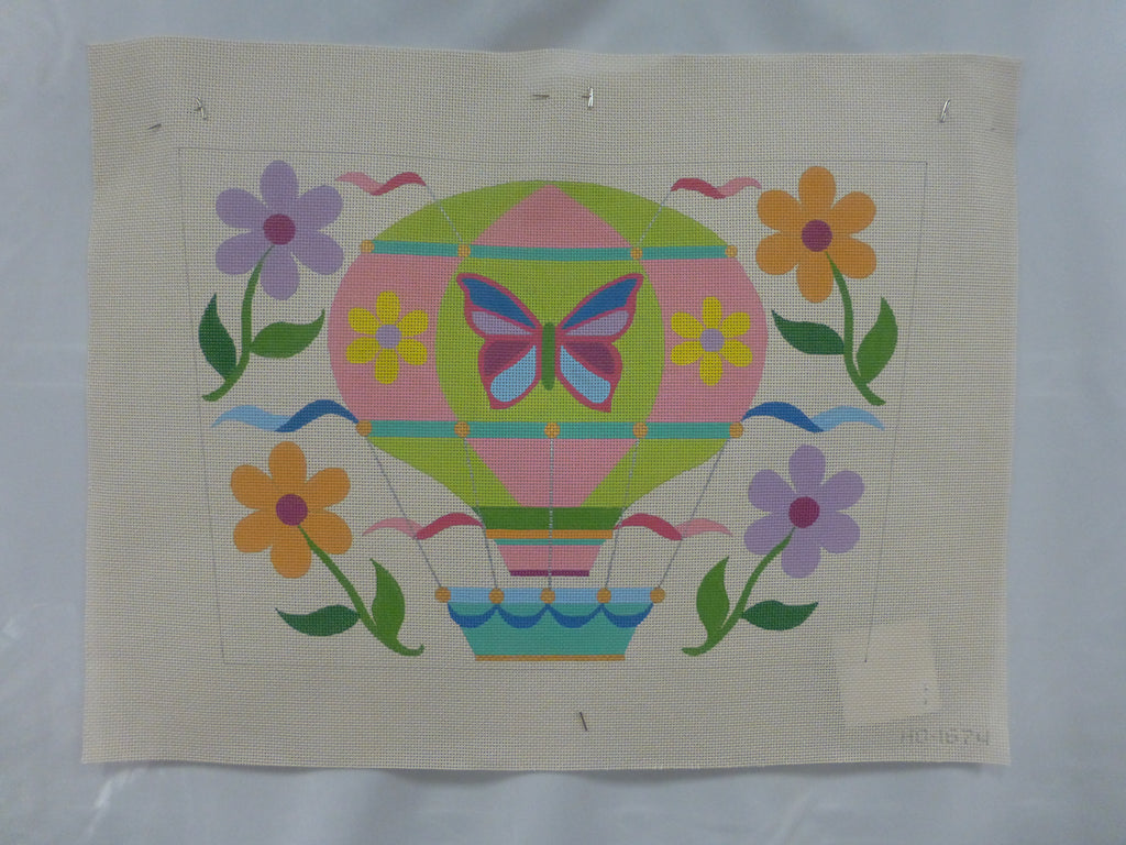 * Raymond Crawford HO1674 Hot Air Balloon Tote Bag