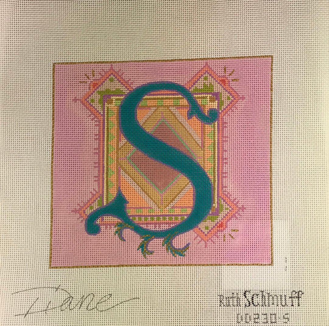 Ruth Schmuff Design 9230S Alphabet S