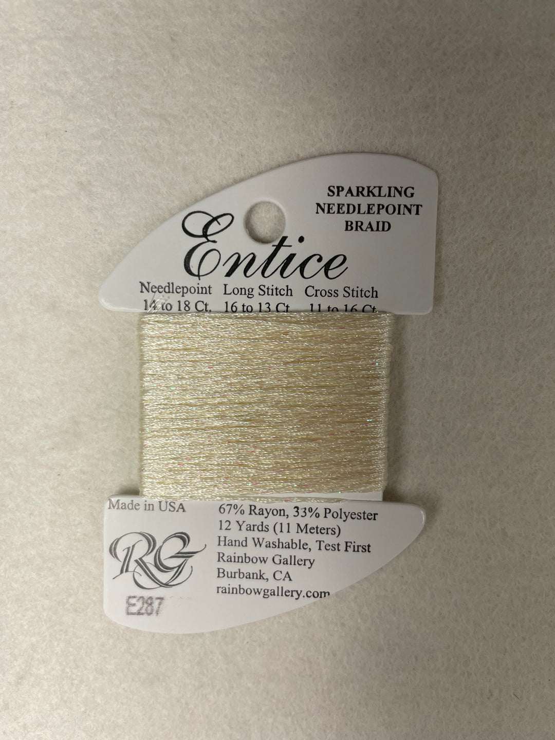 Entice E287 Pastel Yellow