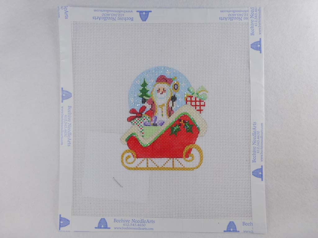 * SALE- Strictly Christmas COSG05 Snow globe in a Sleigh