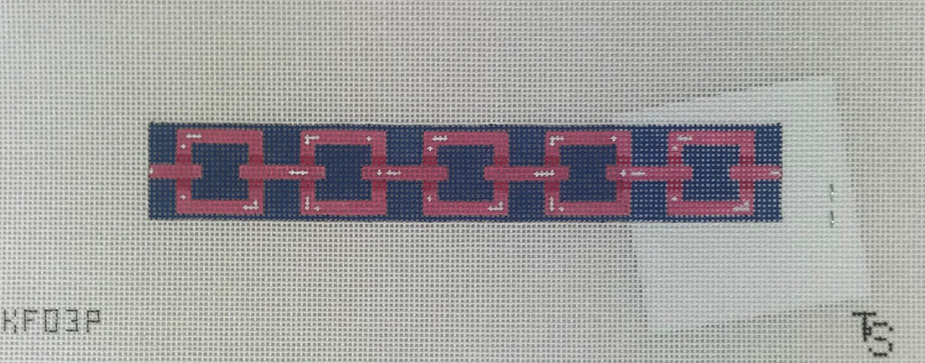 Two Sisters Neeplepoint 294 Square Link Keyfob
