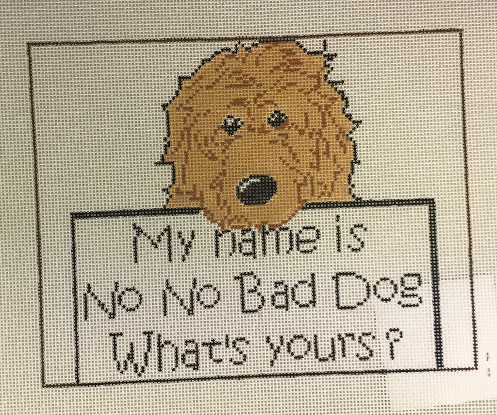 Two Sisters Needlepoint 520 Bad Dog