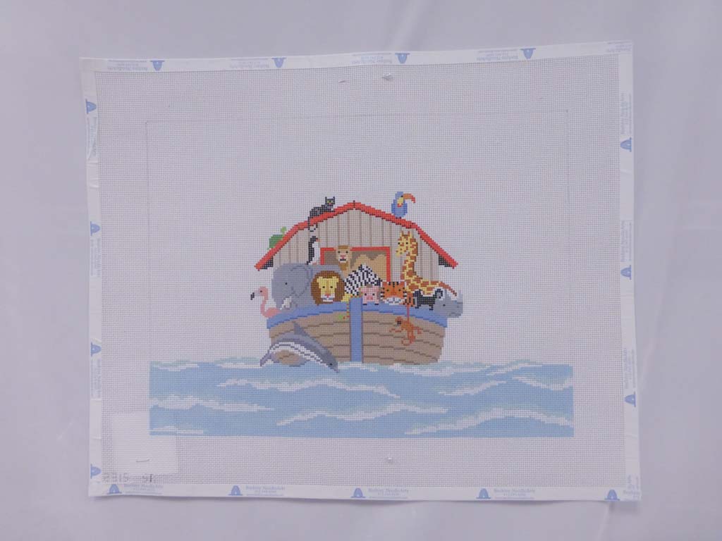 * Susan Roberts Needlepoint Design 2315 Noah's Ark Child Seat