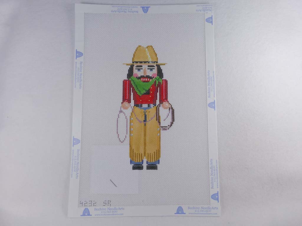 Susan Roberts Needlepoint Designs 4232 Cowboy Nutcracker