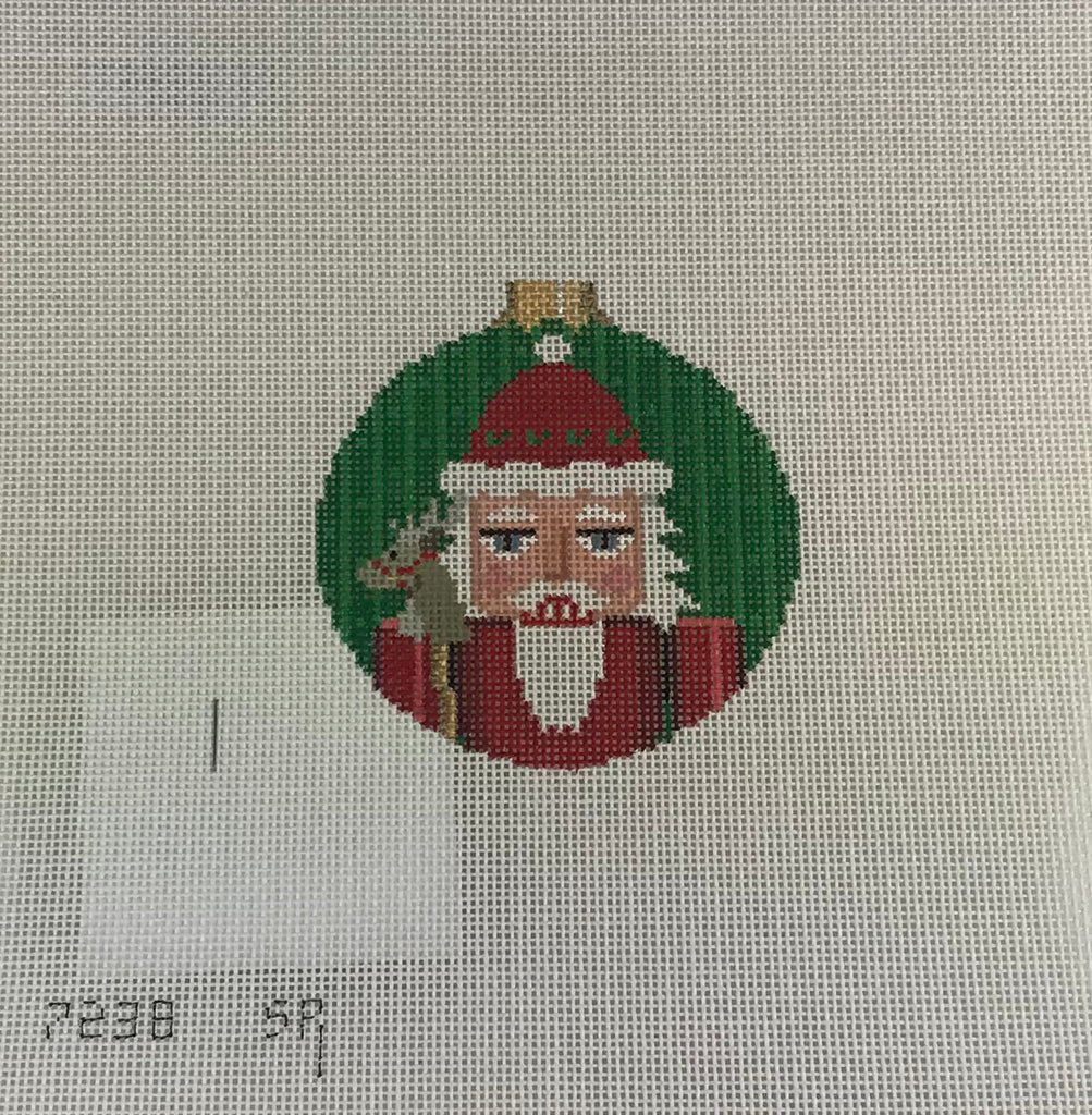 Susan Roberts Needlepoint Designs 7238 Santa Nutcracker