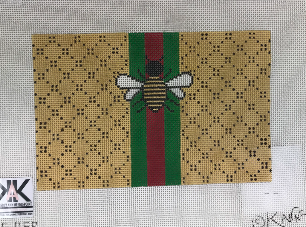 * Kimberly Ann Needlepoint SF05B Bee and Stripes