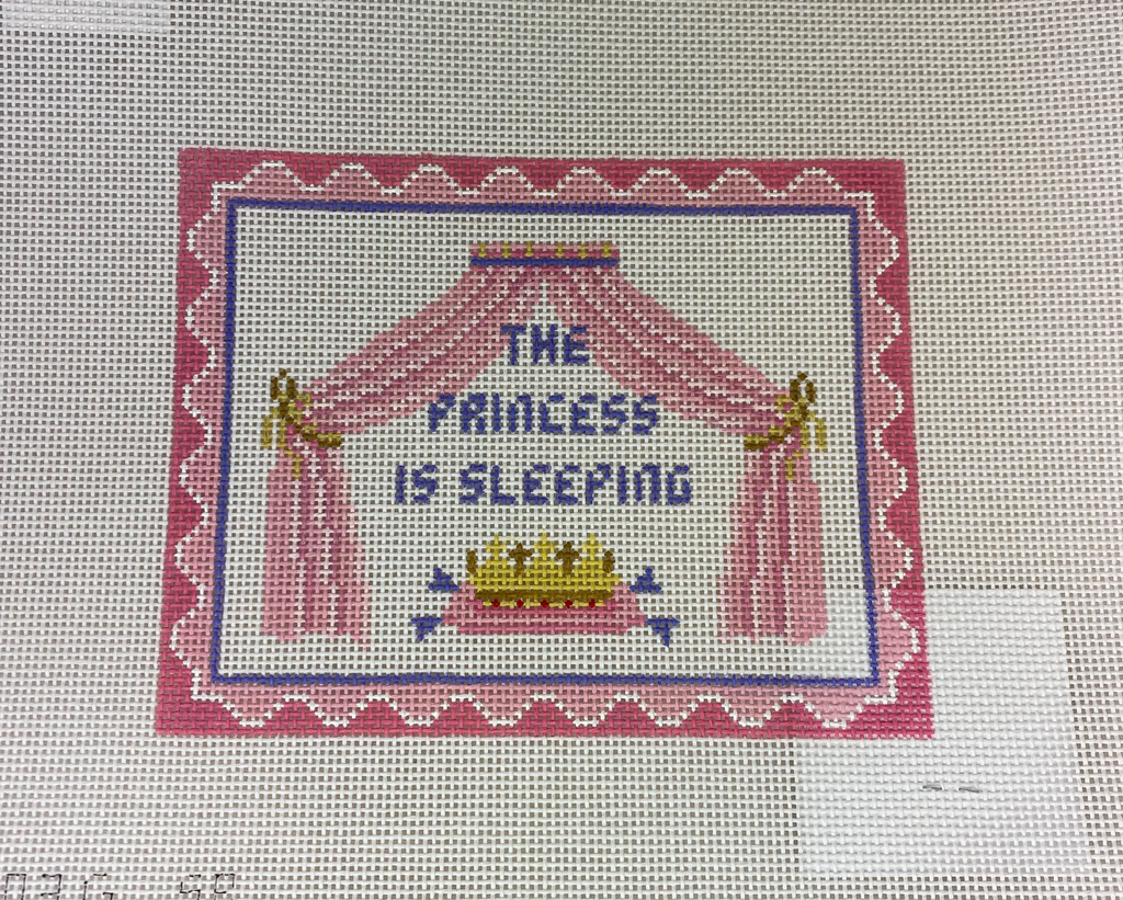 Susan Roberts Needlepoint 803G The Princess is Sleeping #13