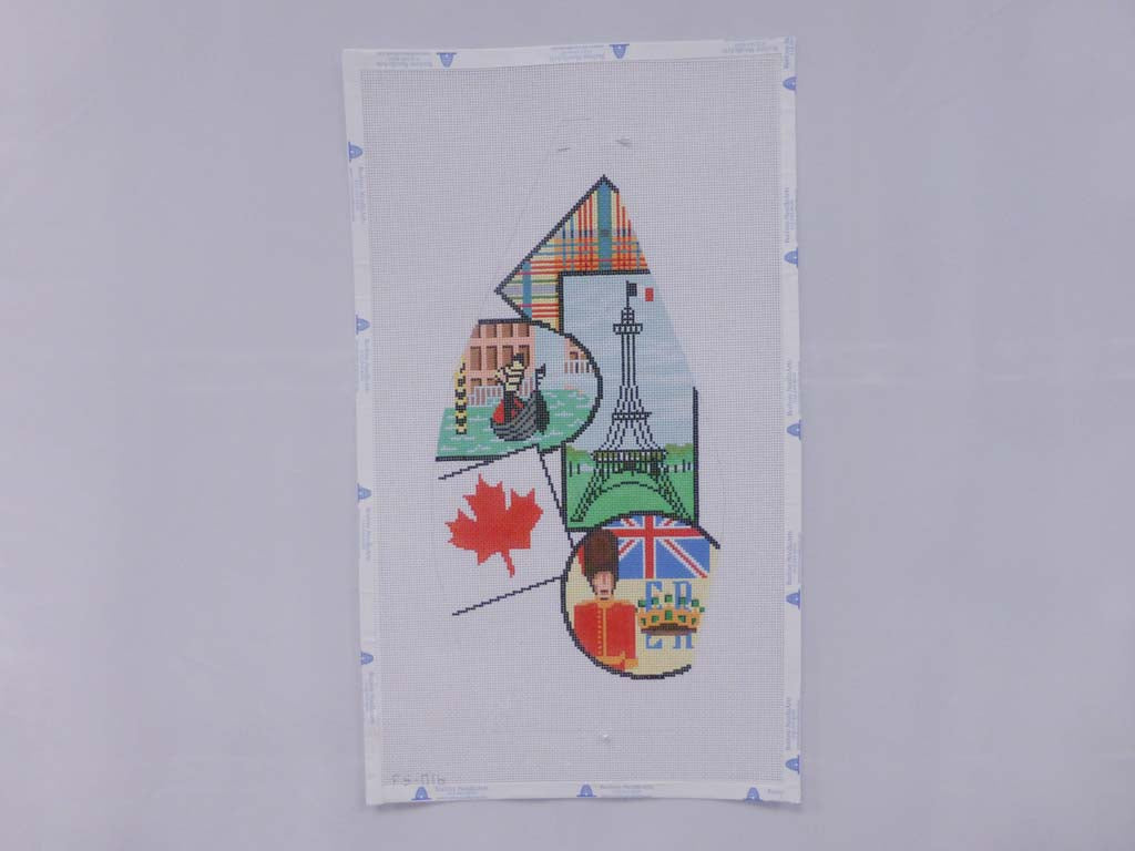 Fleur de Paris FS016 Around the World Tuffet