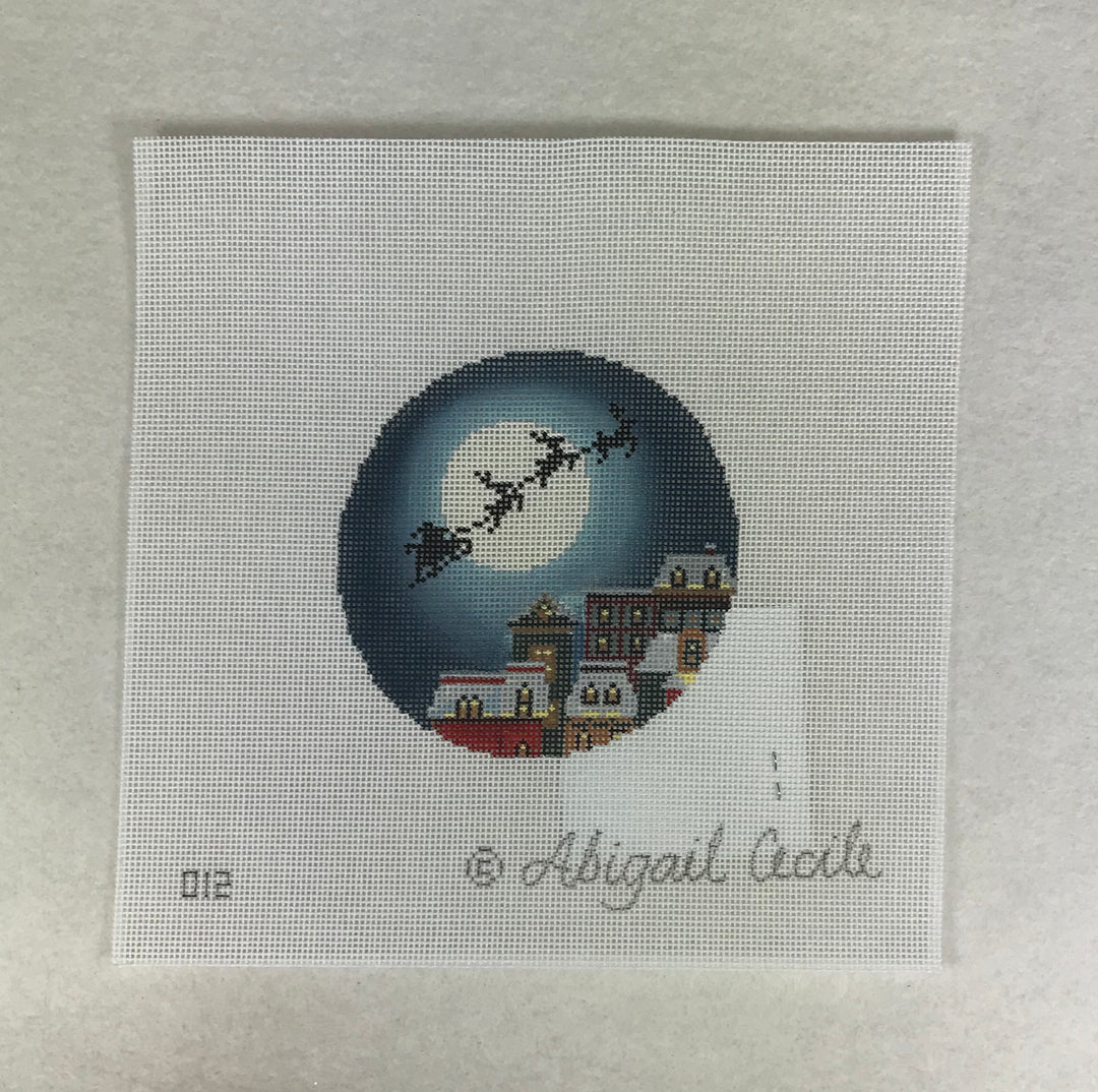 Kirk & Bradley AC012 Christmas Eve Town Ornament