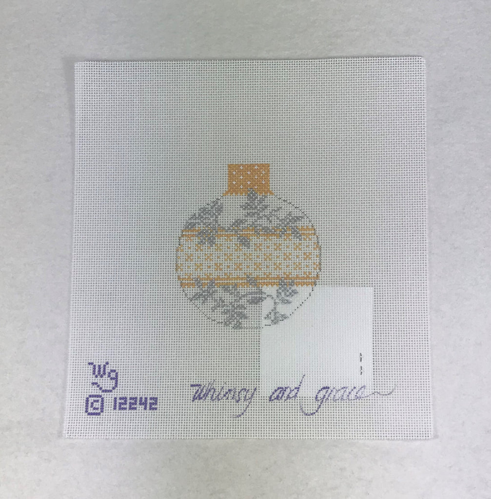 Whimsy & Grace WG 12242 Silver and Gold Reflection