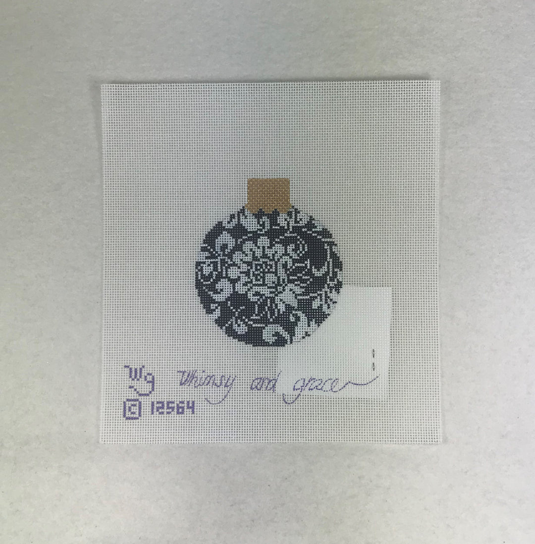 * Whimsy & Grace WG 12564 Reflection - Black & White