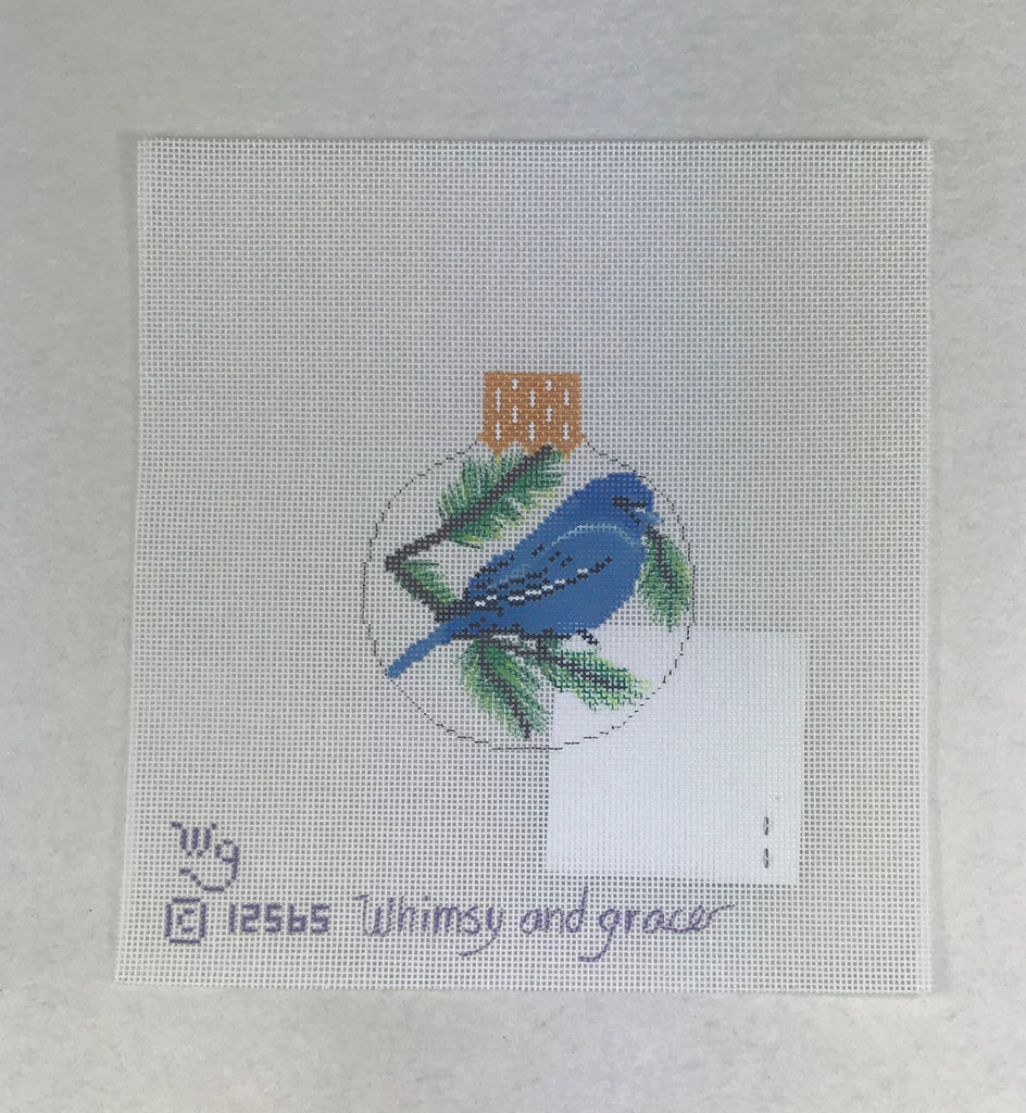 * Whimsy and Grace WG 12565 Blue Bird Reflection