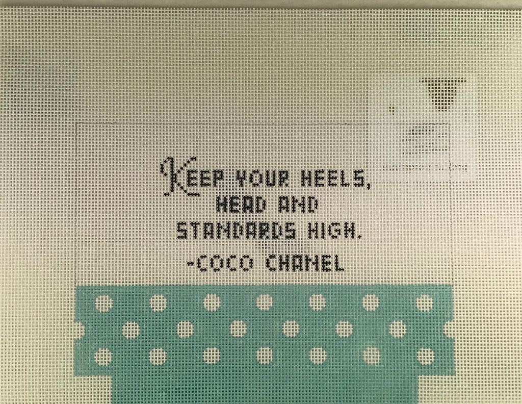 *SALE Kimberly Ann Needlepoint MB 04 Coco Chanel