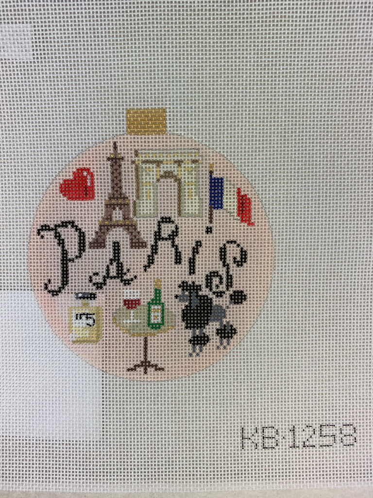 Kirk & Bradley KB-1258 Paris Travel Round