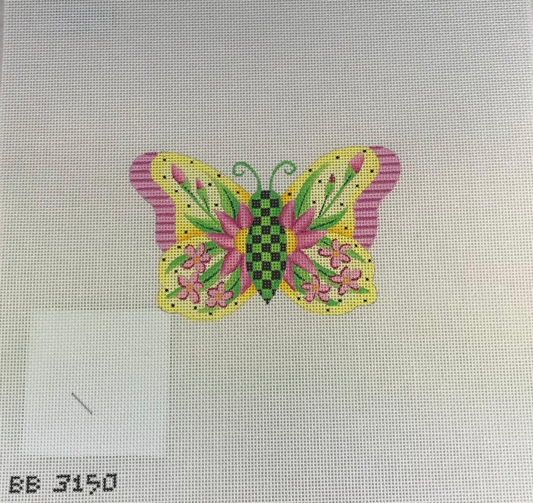 Kirk & Bradley BB3150 Yellow Butterfly