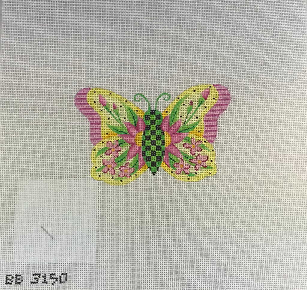 Kirk & Bradley BB3150 Yellow Butterfly