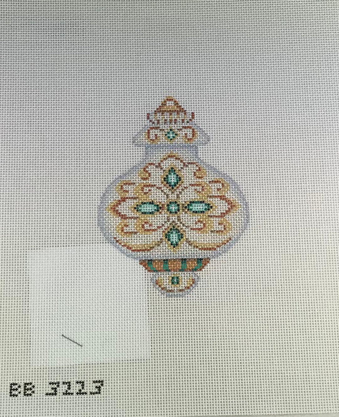 * SALE - Kirk & Bradley BB3223 Aqua Jewels Ornament