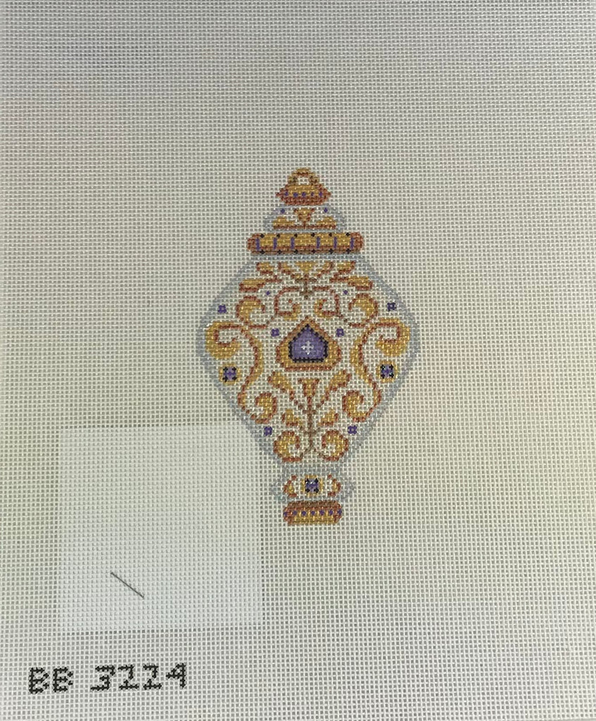 * SALE - Kirk & Bradley BB3224 Violet Jewels Ornament