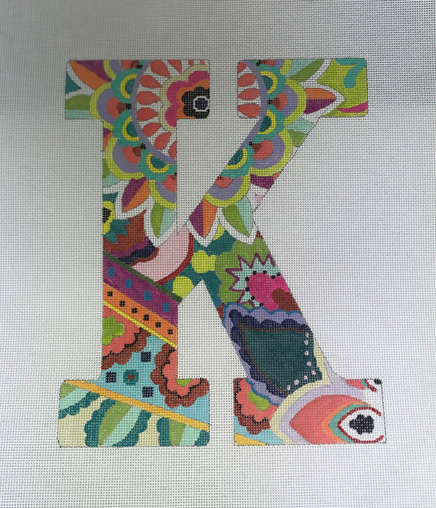 Colors of Praise Letter K