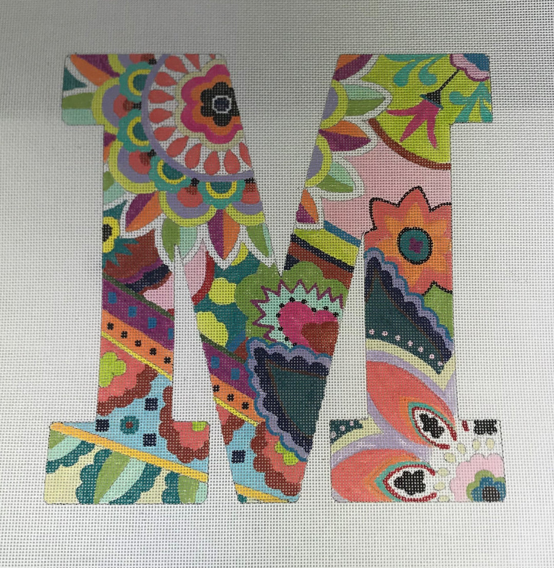 * Colors of Praise Letter M