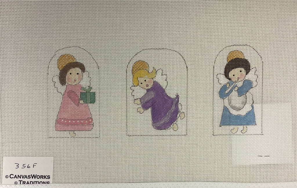 CanvasWorks Traditions 356F More Angels for the Nativity