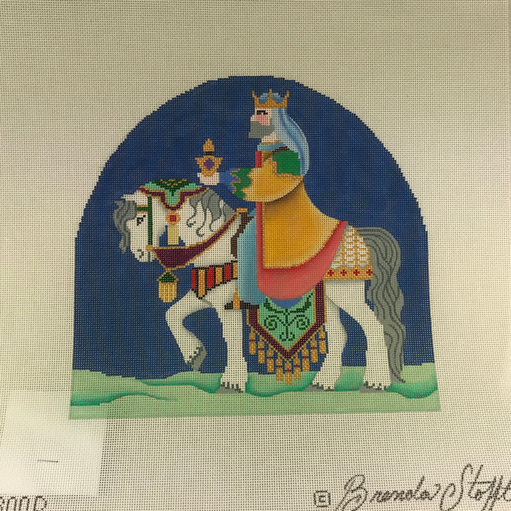 *SALE Brenda Stofft Design B300D Nativity Wise Man on Horse
