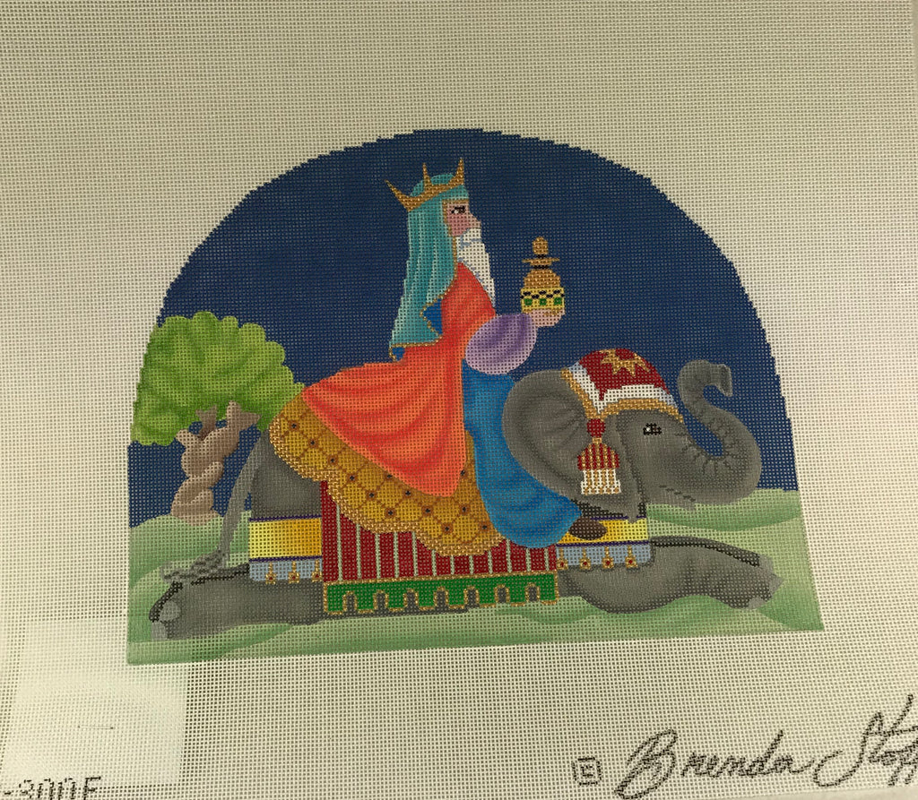 *SALE Brenda Stofft Design B300E Nativity Wise Man on Elephant