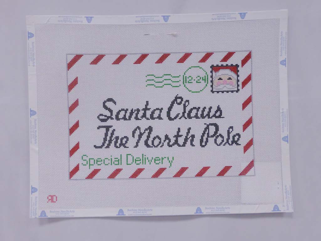 * Rachel Donley Needlepoint RD032 Letter to Santa (Large)