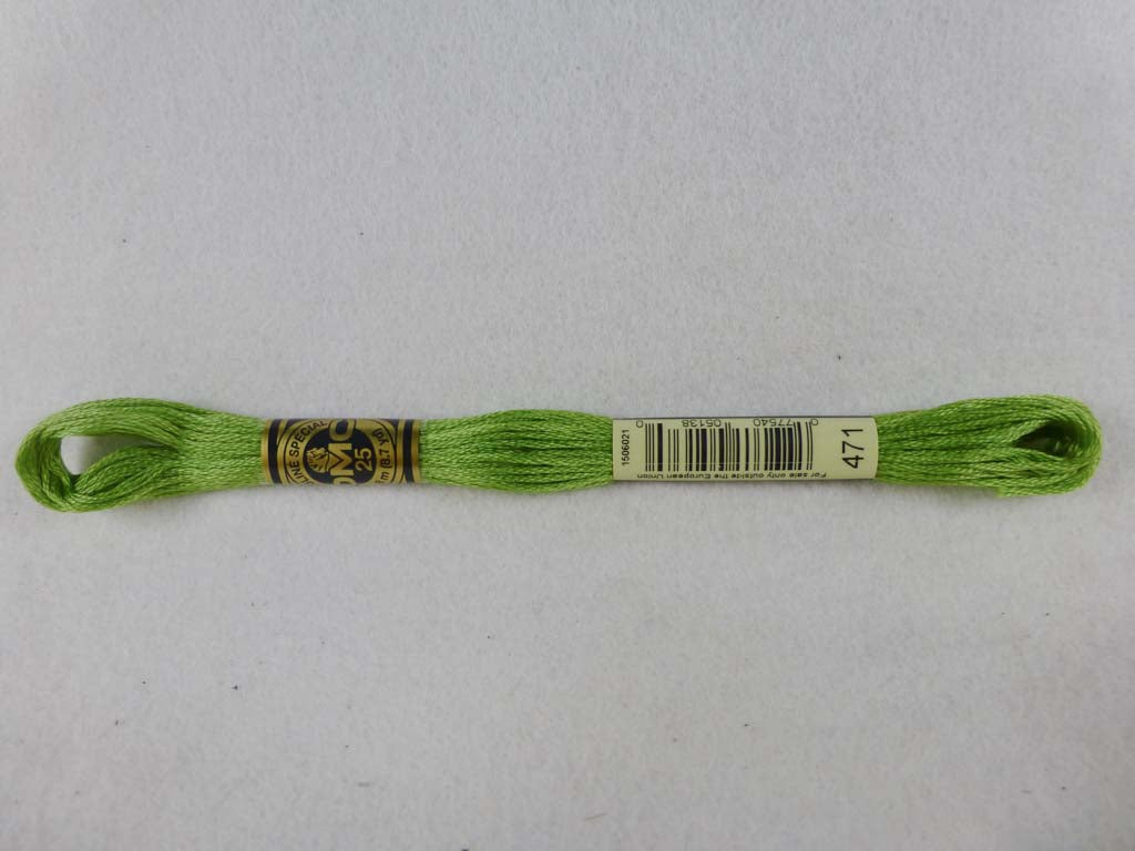 DMC Floss 471 Very Light Avocado Green by DMC From Beehive Needle Arts