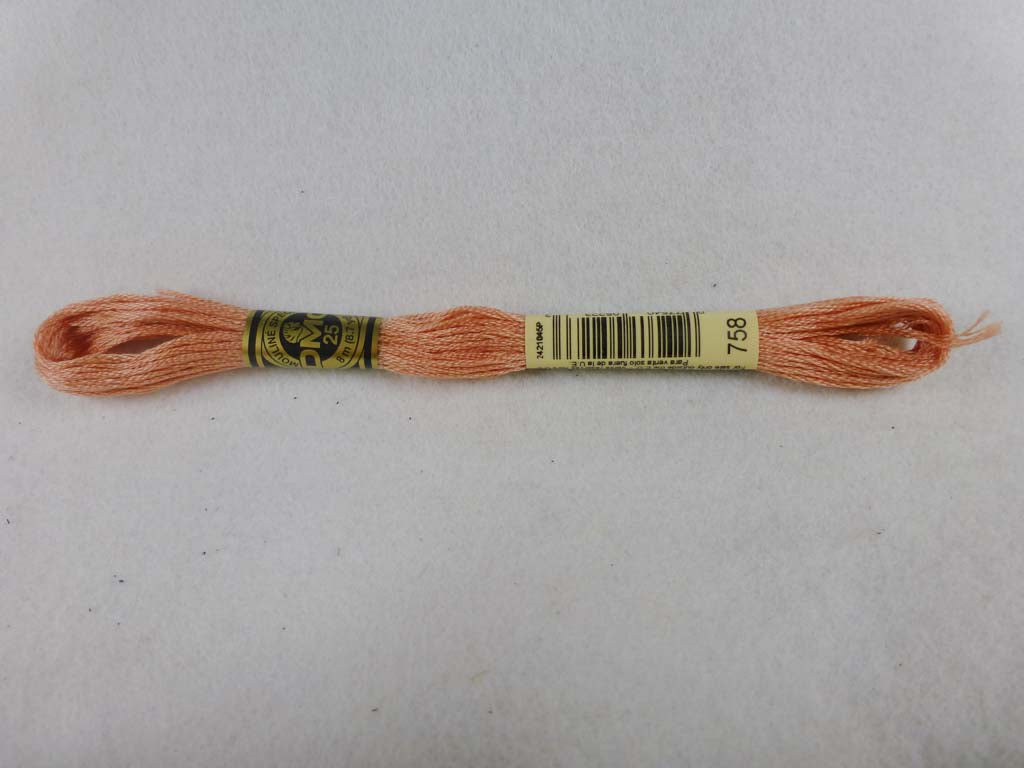 DMC Floss 758 Very Light Terra Cotta by DMC From Beehive Needle Arts