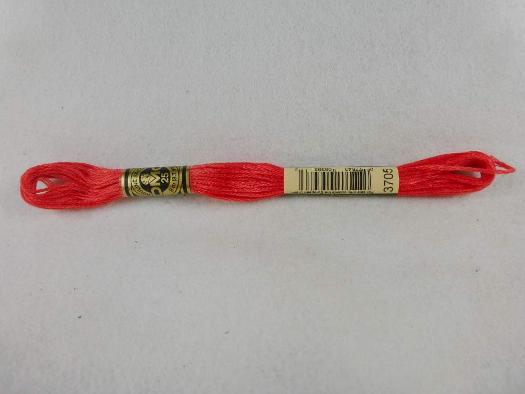 DMC Floss 3705 Dark Melon by DMC From Beehive Needle Arts